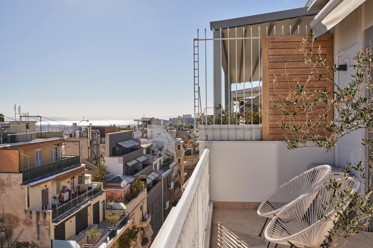 Lux Cozy Openair Apartment With Breathtaking View Atény Exteriér fotografie
