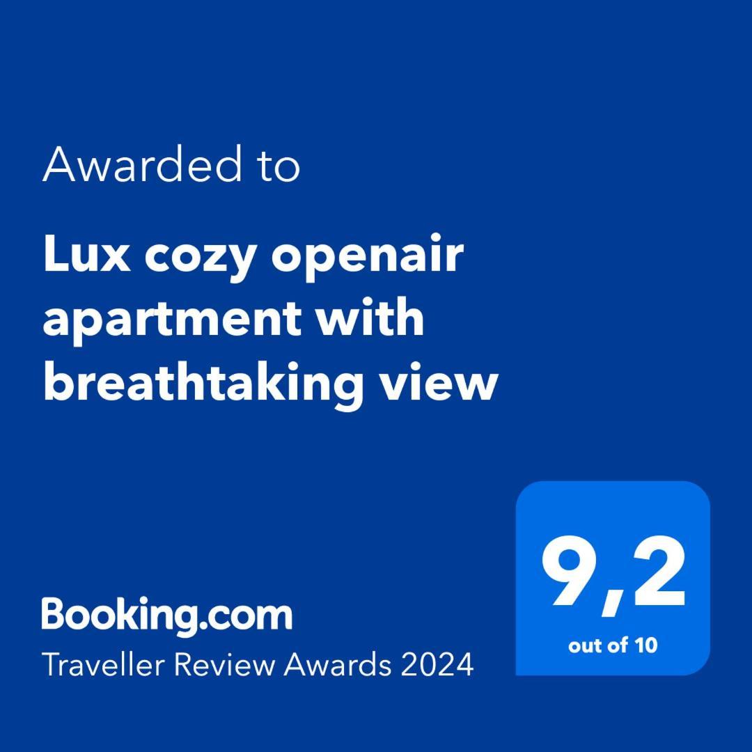 Lux Cozy Openair Apartment With Breathtaking View Atény Exteriér fotografie